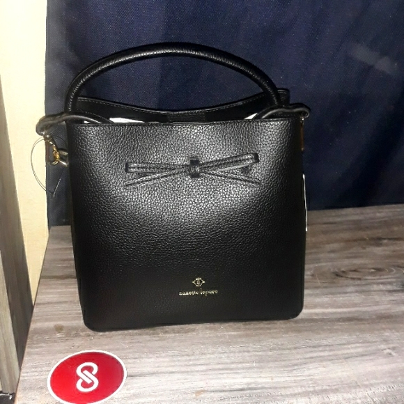 Nanette Lepore Handbags - Nanette Lepore Vegan Leather Bucket Bag